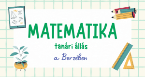 Matematika tanári állás