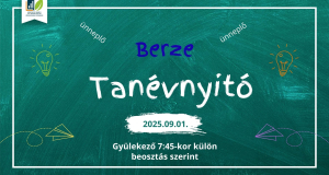 Tanévnyitó